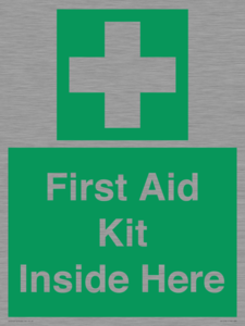 First Aid Kit Inside Here
